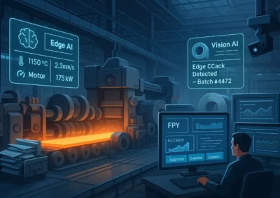 AI Optimization in Steel Manufacturing