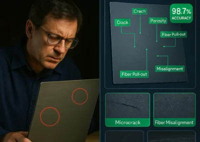 Visual QA with AI in Composites